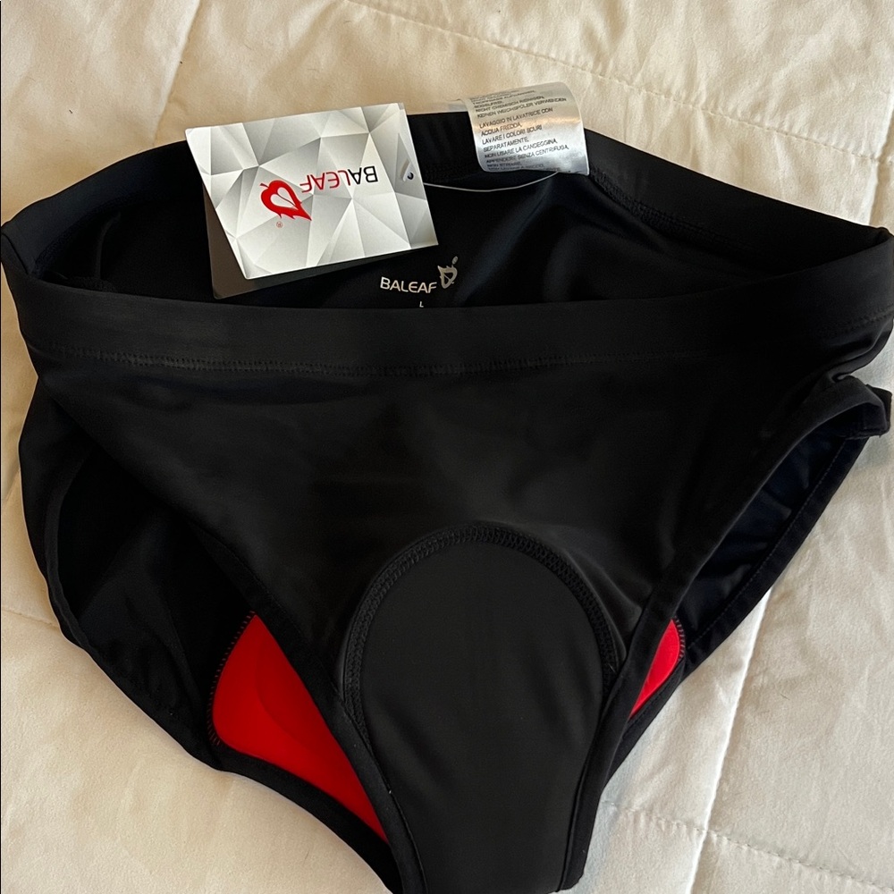 Biking Bottoms with Red Padding